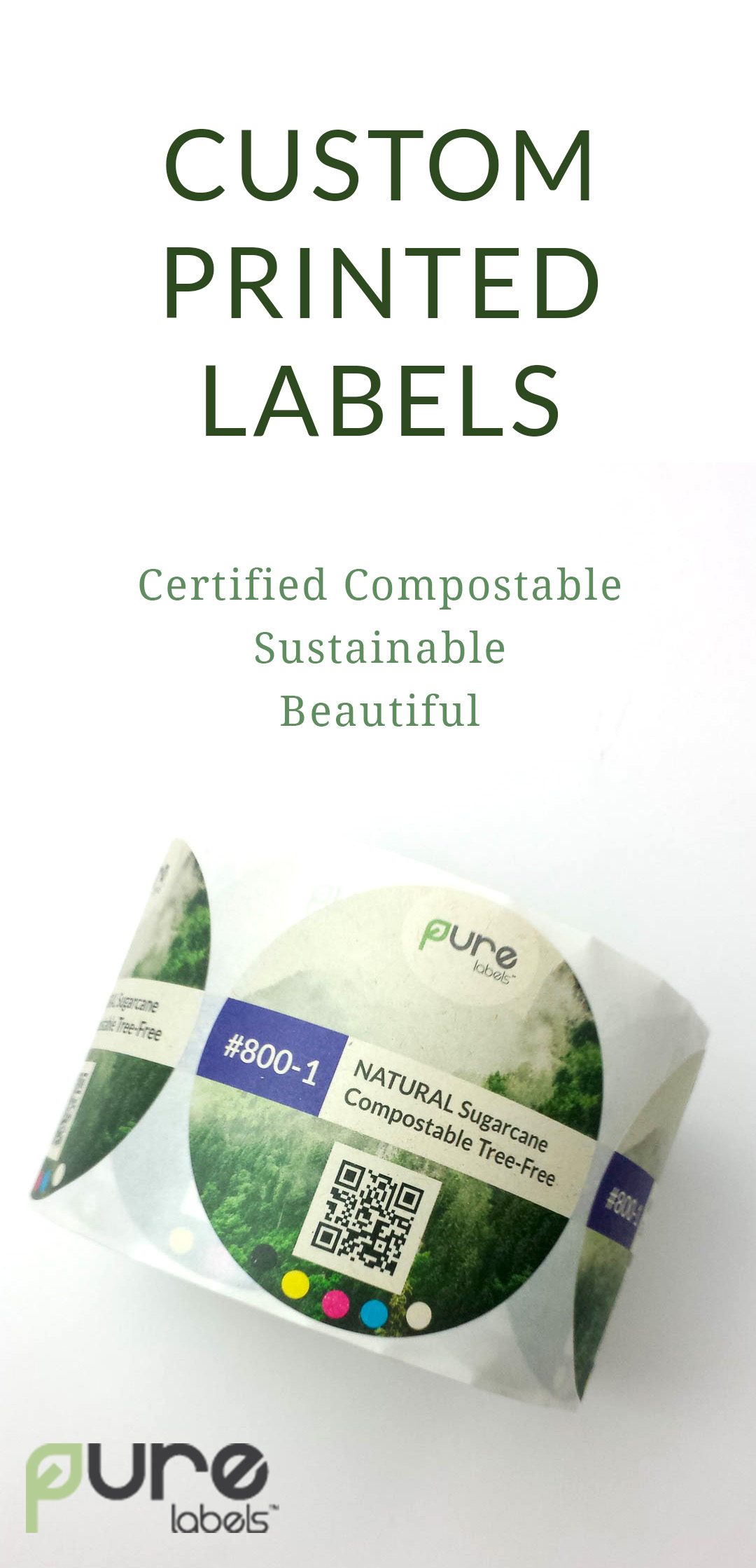 PURE Labels custom printed labels